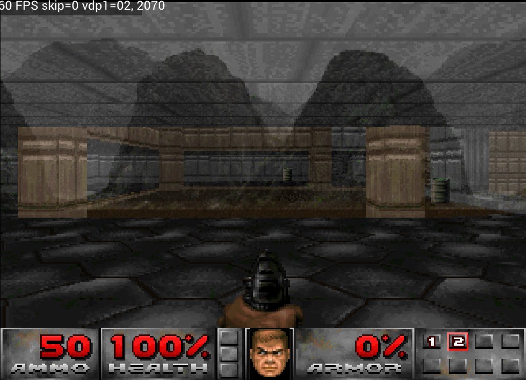 miyaxdev's tweet photo. 🎮 I rebuilt the Saturn's VDP2(background/color) emulation from scratch. Old way:layers as textured polygons + GPU blending → couldn'tmatch Saturn's color math. New way: a per-pixel compositor that sorts layers by priority &amp; does color calc in real-hardware order.  #segasaturn https://t.co/9QCTFah7DC