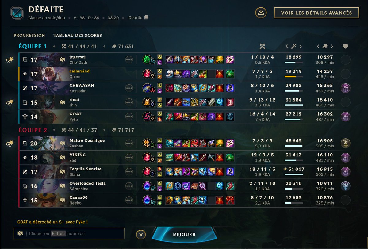 Terenzi0's tweet photo. @drewlevin Game ID : 7871591400
Jhin was 8-0, but deciding to soft int for whatever reason (he said it himself in the chat). 

Btw the cho'gath ulta toxic too, encouraging him to int even more. 

Both reported but for the moment nothing append. https://t.co/gPHw9JDpAl