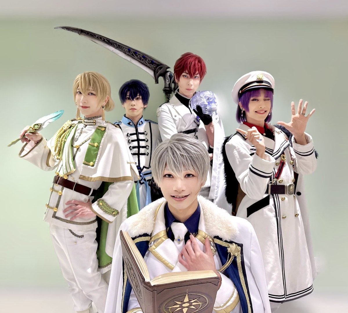 shoichiro_omi's tweet photo. 舞台『魔法使いの約束』きみに花を、空に魔法を　後編 大千秋楽

5周年という節目、そして大切な仲間たちの卒業。様々な出会いと別れの詰まったまほステ1.5部。

言葉に出来ない思いが沢山あるけど、この作品に携われている事がとても幸せです。

ご観劇頂き誠にありがとうございました！！

#まほステ https://t.co/GvMCpikN8i