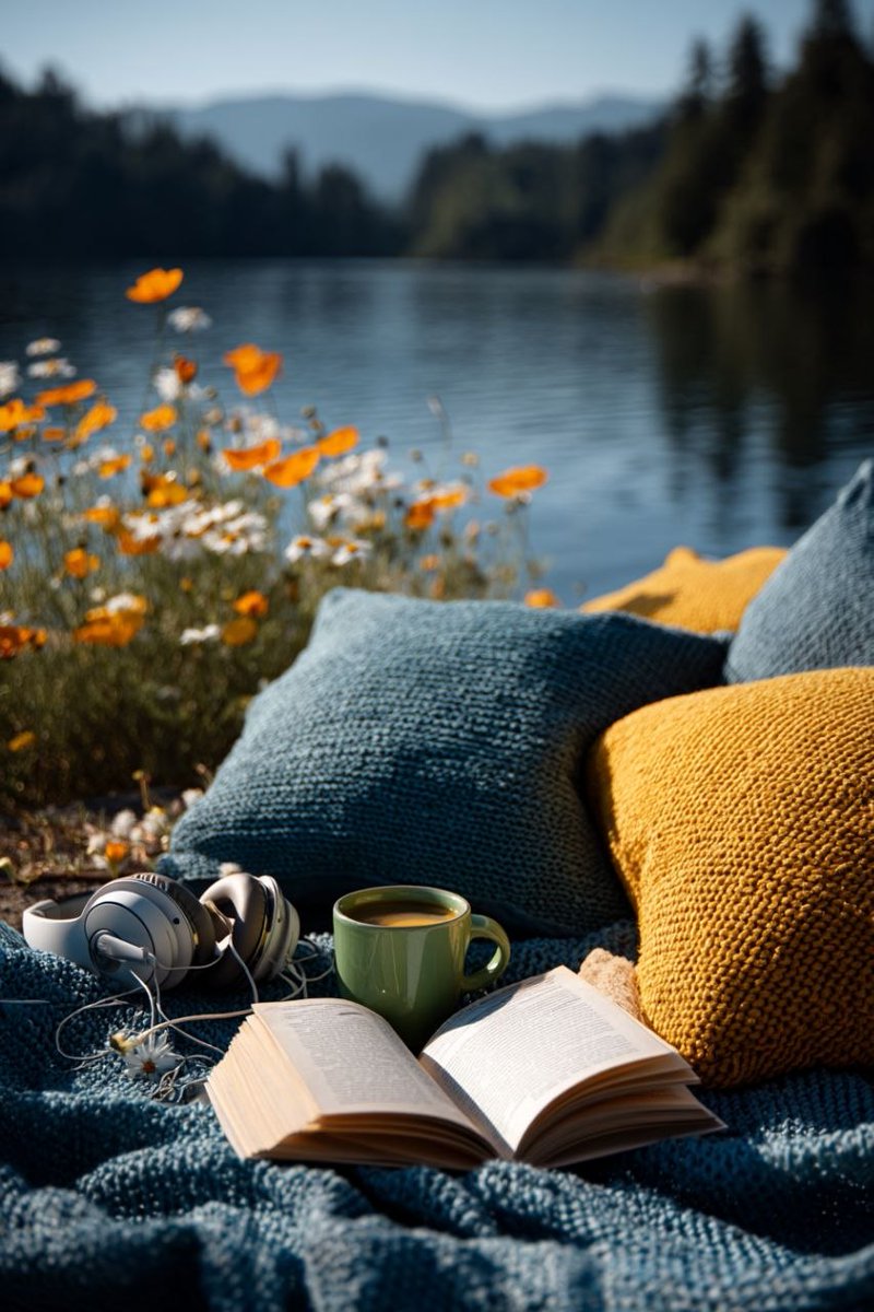 DigitalArtKyiv's tweet photo. Happy Sunday, friends! May your hearts be as light as flowers by the water, and your thoughts as pure as the reflection of mountains in a lake. #GoodSunday #LightInTheHeart #MorningMagic https://t.co/GxVoJONDgN