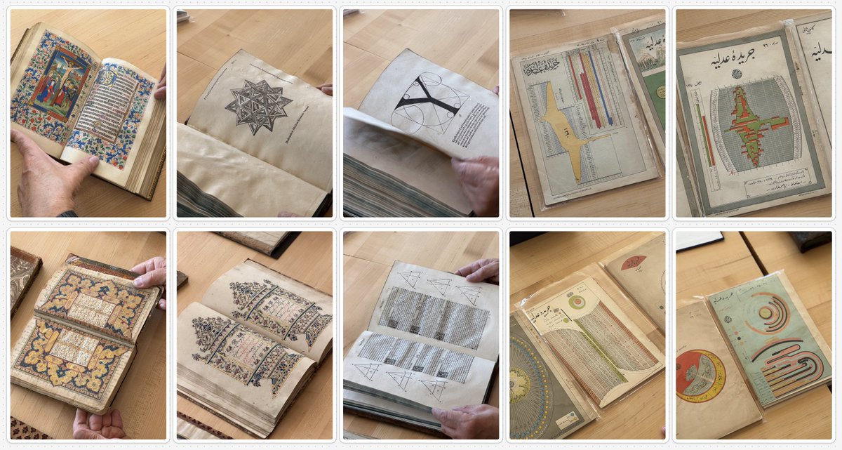 _jzhao's tweet photo. this is your sign to go do a guided tour at @Lett_Arc

there is just so much historic inspo from the archives it feels almost silly that more people dont know about it

1/3 - illuminated manuscripts, family trees, census results, platonic solids, euclidian shapes of the alphabet, etc.