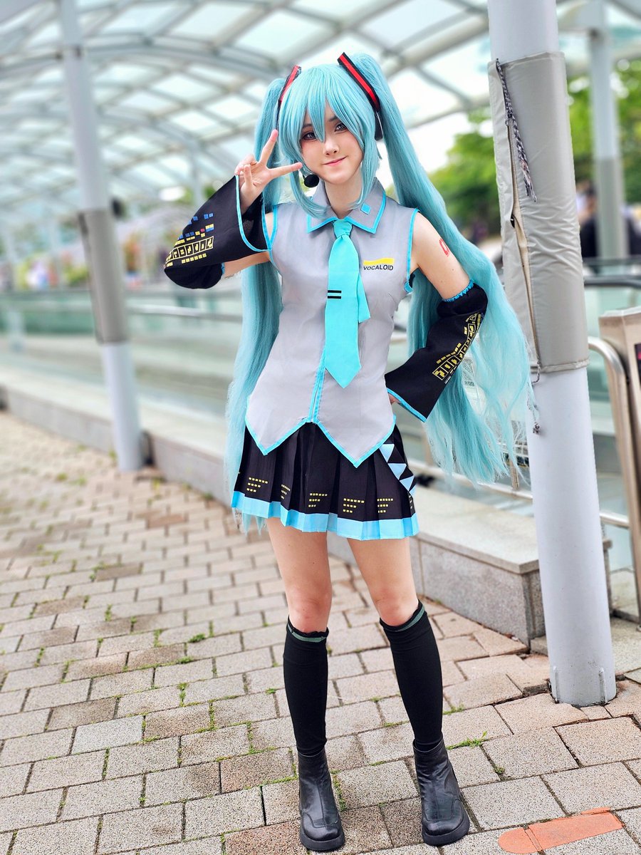 Gavinwelsh87's tweet photo. 📌 플레이엑스포 (킨텍스) 
🗓️ 2026.05.21
📷 @MM_10130 

#初音ミク #cosplay https://t.co/hM5CBImImW