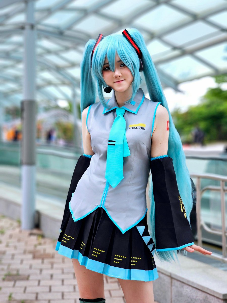 Gavinwelsh87's tweet photo. 📌 플레이엑스포 (킨텍스) 
🗓️ 2026.05.21
📷 @MM_10130 

#初音ミク #cosplay https://t.co/hM5CBImImW