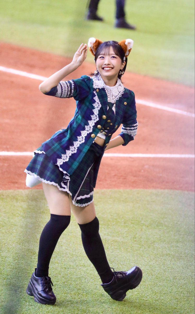 mochioji106's tweet photo. 2026/5/30 @エスコンフィールドHOKKAIDO
#弓桁朱琴 さん
#モーニング娘26
個人的にはこの子が1番刺さりました、表情と動きがはっきりしてて撮ってて(見てて)楽しい！ https://t.co/02KRBjrPek