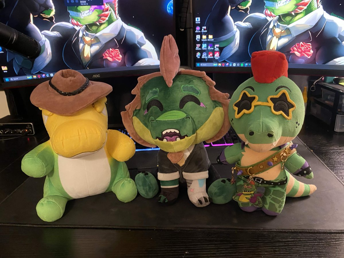 invaderthegator's tweet photo. TRIO OF DORKS 🐊🐊🐊 https://t.co/i07DmuKA3w