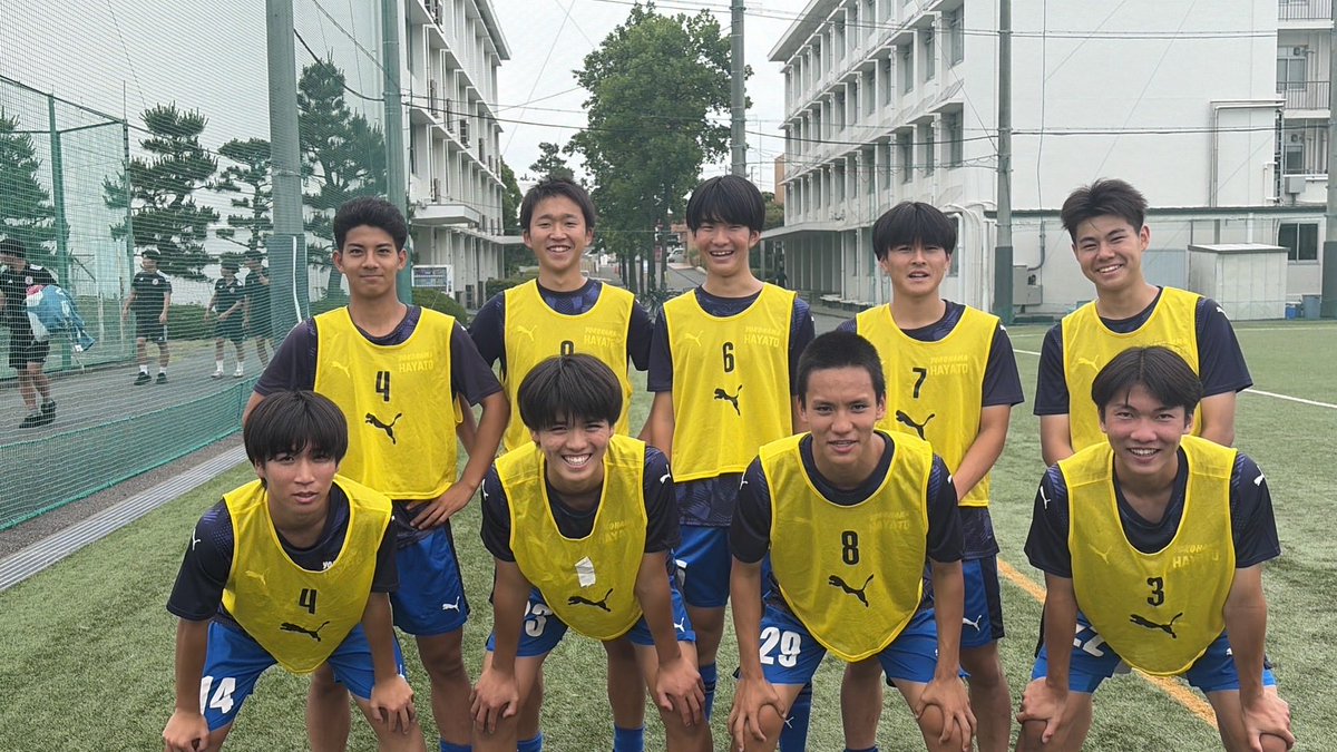 Pride_of_Hayato's tweet photo. 試合結果🏟️
全国高校総体神奈川県2次予選2回戦⚽️
横浜隼人 vs 鎌倉高校
1-0(前半:0-0/後半:1-0)

得点者🥅
阿部ヒナタ（SIF）

たくさんの応援ありがとうございました！
鎌倉高校の皆様ありがとうございました！

#横浜隼人サッカー
#神奈川県
#高校総体予選
#Mission
#ずば抜けた探究心と行動力の育成 https://t.co/8TmyvNEpgy
