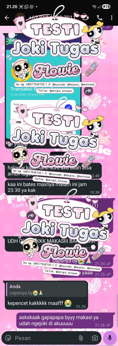 kuxcink's tweet photo. re upload #jokianflowie testi

testi lain cek di @planeitt https://t.co/bYxSZeUtzF