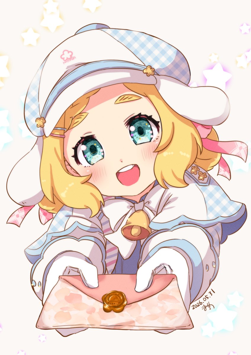 maya_tanuki's tweet photo. 「これからもあなたものもとにHappyが届きますように」

#東雲めぐ卒業配信24
#めぐあーと https://t.co/dYV86VTnKU