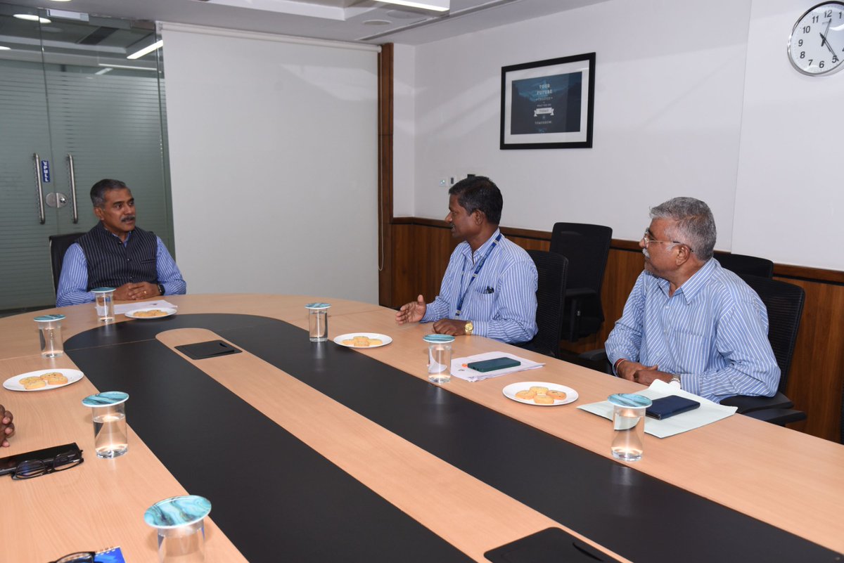 goashipyardltd's tweet photo. RAdm Nelson A J D'Souza, NM, IN (Retd), Director (Operations) in the presence of Shri Nagesh D Pai, Director (CPP&BD) and senior management, honoured the retiring officers with heartfelt appreciation for their unwavering dedication and invaluable contributions to #GSL. We extend our best wishes for a joyful, healthy and fulfilling retirement.