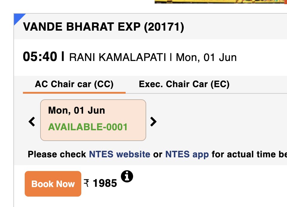 BionicNaren's tweet photo. I didn't get it. Seats were available in Tatkal (check image 1). It is still available now.
Why they gave me waiting ticket.
@IRCTCofficial I think, this should be treated as fraud. https://t.co/eAJZzdjD1Q