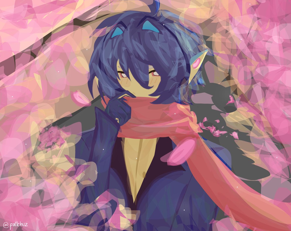 fallchuz's tweet photo. testing out a rendering style!! hello gotoga design long time no see https://t.co/B7DmVYWUoW
