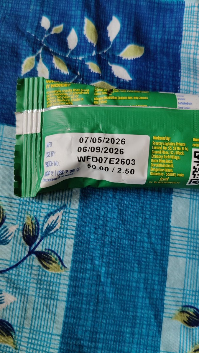 Anxious_Indian's tweet photo. #Swiggy noise masala coated peanuts 🥜. Rs. 50 for 20 grams. In this country do we have any regulations or private company can do anything they want ? @SwiggyCares  @PMOIndia https://t.co/9t425ythPR