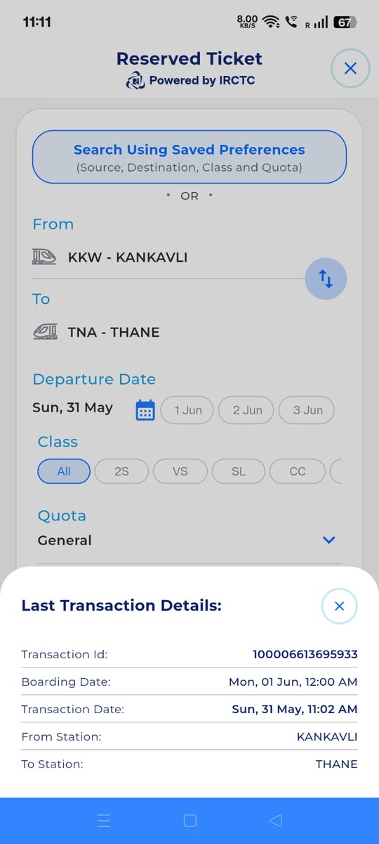 IAMDEEPGUPTA's tweet photo. @IRCTCofficial can you please confirm this Transaction is successful or fail ?? Bcz I'm not able to see tickets in my booking section https://t.co/aC0hM5Qq2R