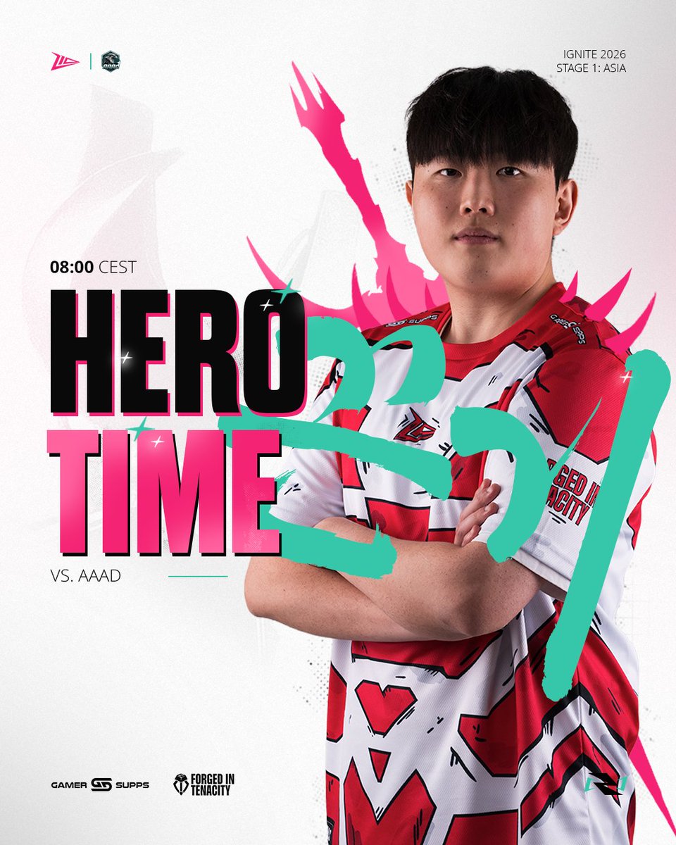 Z10_KR's tweet photo. 3번째 히어로 타임이 다가옵니다! ⌚️⚡️
🕐 8:00 CEST
🆚 #AAAD
📺 https://t.co/pJNBvWqeIQ
#Z10WIN #WeMakeHeroes #MarvelRivals https://t.co/W8vMRE9RNo