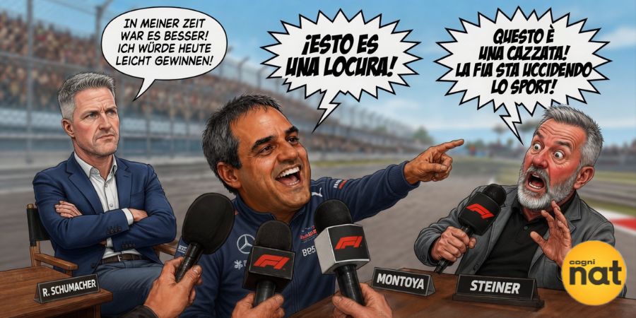 beyondf1grid's tweet photo. Jos Verstappen calls out outsiders trying to influence the paddock. Listening to Bernie Ecclestone makes sense, but who writes more nonsense about Formula 1 these days? Ralf Schumacher, Juan Pablo Montoya, or Guenther Steiner? #F1 #Formula1 #Verstappen #F1Paddock https://t.co/whAHSvEW6v