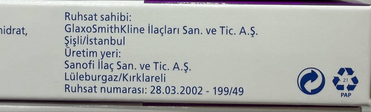 bittikgibi's tweet photo. @ahmetkalkans Bir yerde Sağlık Bakanlığı gibi sağlık otoritesinin yanında ekşi sözlüğü dikkate almadığımız için kusura bakmayın.Şuan iki resim paylaşıp aslında 1+1=2 olacağını göstermeye çalışıp sağlıklı günler dileyeceğim.(muadil ve orijinal ilaçların üretim ve ruhsatlama tarihlerine bakınız) https://t.co/U3EtaKrAIv