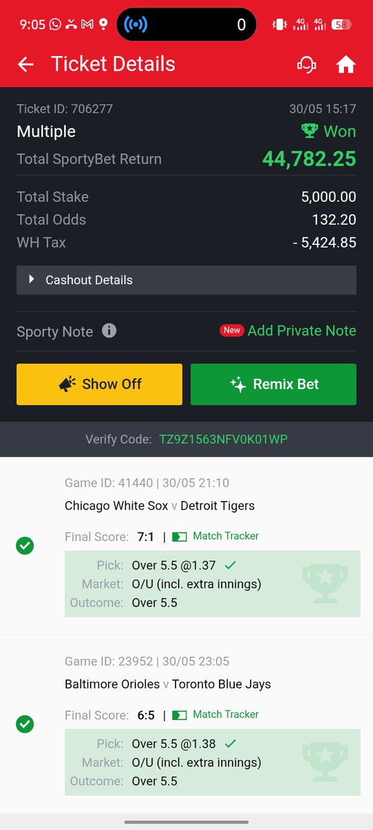 ejkamala's tweet photo. @VecthorTips I cashed out https://t.co/KIAQgAa5G3