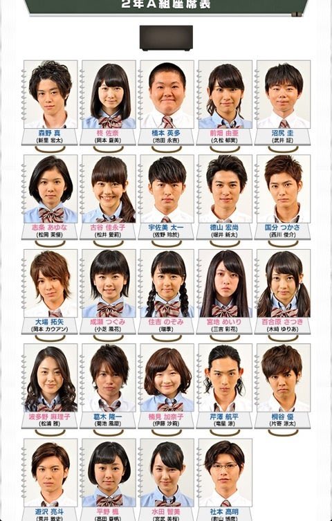 exile_news__'s tweet photo. GTO 生徒役

2012年 白濱亜嵐 鈴木伸之 石井杏奈 坂東希
2014年 片寄涼太 佐野玲於
2026年 難波碧空 https://t.co/yA65MKzEWO