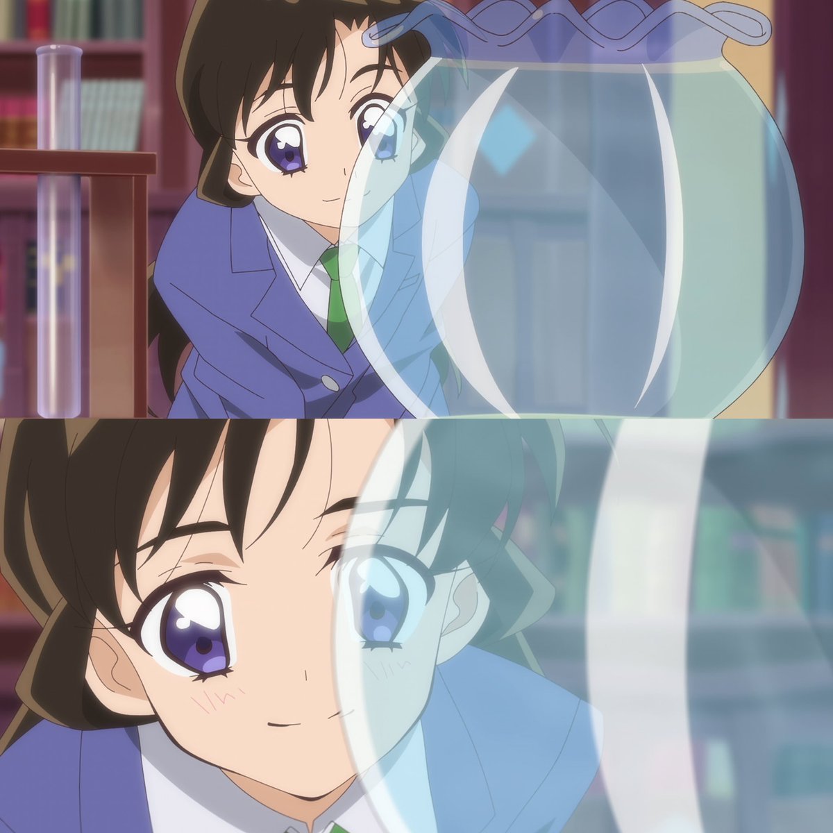shoujosquirrels's tweet photo. Ran just looks so precious in the Precure style doesn’t she?🥹 https://t.co/zlUoh0M8le