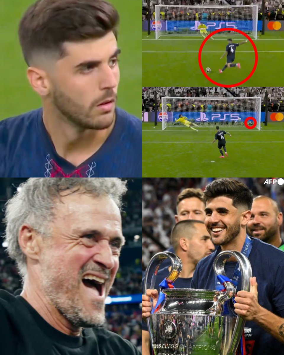 InvictosSomos's tweet photo. Hablemos de Lucas Beraldo, por favor. Antes de la final de la Champions League, solo había jugado 23 minutos en toda la competencia. Entró al duelo contra el Arsenal por la lesión de Vitinha y solo jugó el segundo tiempo extra. Con tan poca actividad, y tomando en cuenta la magnitud del escenario, cualquiera se hubiera borrado de la tanda de penales. Él, no. Él aceptó el reto de ponerse como quinto pateador del PSG y terminó marcando EL PENAL DEL BICAMPEONATO para el cuadro francés.

¿La clave para responder en un momento de tanta tensión? La confianza de Luis Enrique. Sí, porque incluso sin jugar mucho, se siente querido y respaldado por el DT español

— LUCAS BERALDO (TNT SPORTS): "Desde que llegué aquí a París, (Luis Enrique) me ha tratado como un hijo. Solo tengo que agradecer por todo lo que hace por mí. Y no solo por mí, sino por todo el equipo. Solo puedo decirle muchas gracias a él". 

Y así, teniendo su momento de gloria en Budapest, Lucas se convirtió en EL BRASILEÑO MÁS JOVEN (22 AÑOS) EN GANAR DOS CHAMPIONS LEAGUE EN TODA LA HISTORIA. Qué episodios mágicos nos regala la pelotita. 

EL HÉROE INESPERADO DEL PSG DE LUIS ENRIQUE.