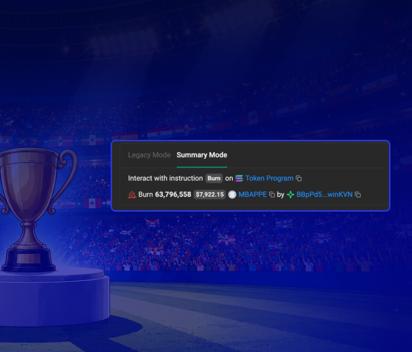 fcmdotfun's tweet photo. 63,796,558 $MBAPPE tokens just got burned 🔥
6% of supply gone forever

fastest player in the tournament
hat trick in the 2022 final
France's most dangerous weapon

nobody knows what happens next
but stacking legends before kickoff never hurt anyone

https://t.co/bvXZWvbpQR ⚽ https://t.co/XktBAUvpsP