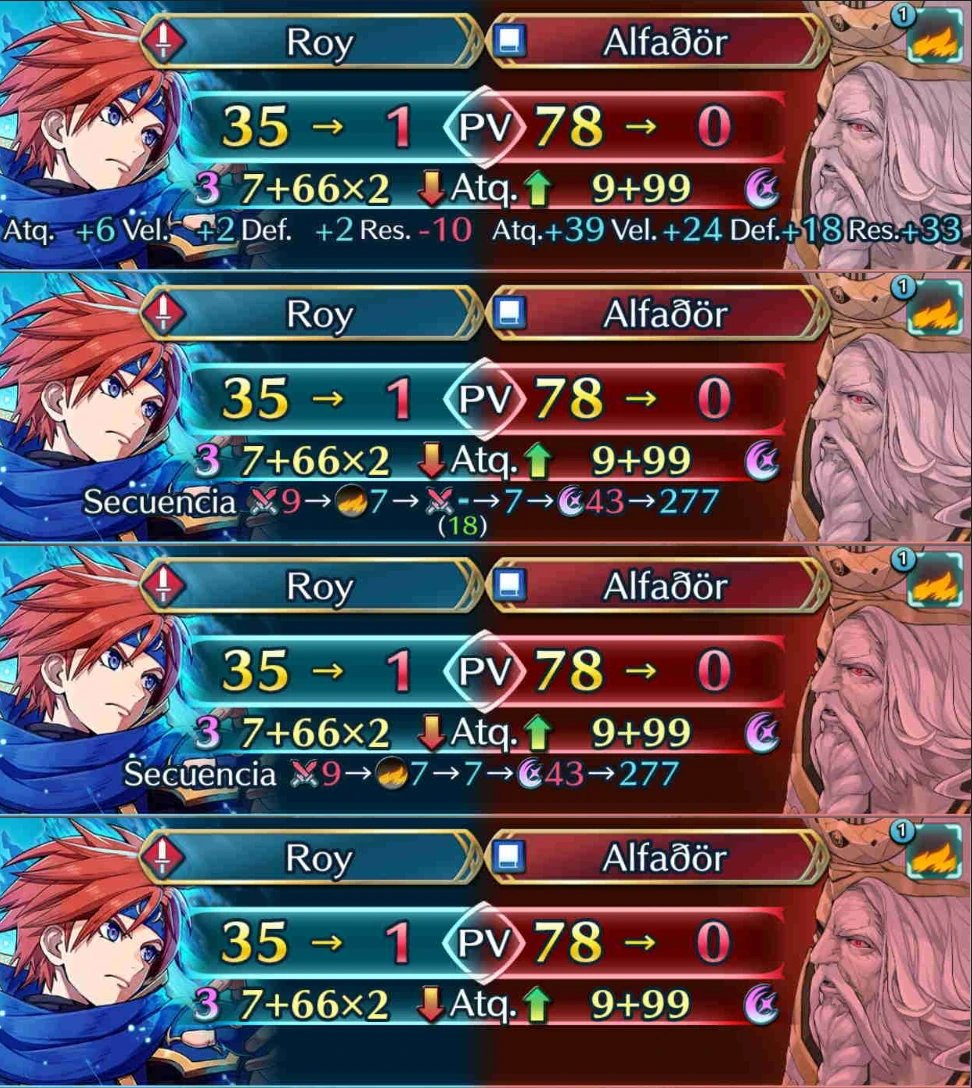 FireEmblemWoD's tweet photo. Actualización 10.6.0 de Fire Emblem Heroes + Refinamientos:
https://t.co/iyQ20uve5g
Será algo más entendible la previa de las batallas. Con 4 Formas distintas de mostrar los resultados. https://t.co/hx1GiMCJBn