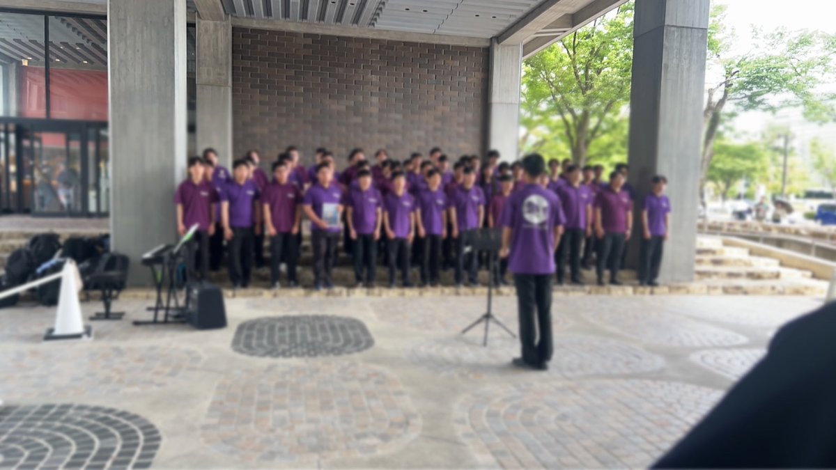 kyotojca's tweet photo. #63京都合唱祭

シング・スポット大盛り上がり中！ https://t.co/1MRknQxWKZ