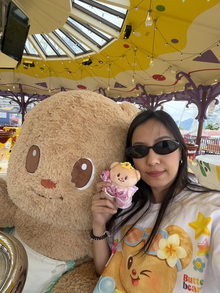 BellzyDaisy's tweet photo. มาหาน้องเนย #fujiqhightland #japan 🎡🎠🎢🧸 #butterbear #ด้อมน้องเนย https://t.co/qiz8HSL3x1