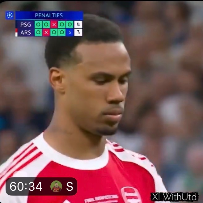 goalsside's tweet photo. 🚨🚨| BREAKING: An Arsenal rival fan has made an entire one-hour video dedicated to Gabriel’s penalty miss….

Top-tier shithousery 😭😭💀 https://t.co/6ahd96Ne0l