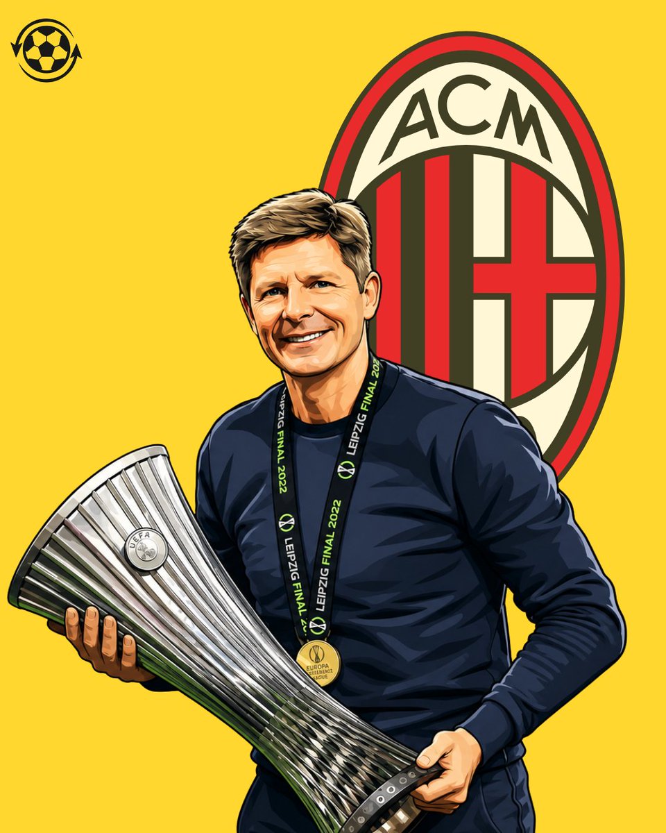 DeadlineDayLive's tweet photo. 🚨 AC Milan have opened talks with Oliver Glasner over becoming their new manager. 🇦🇹

The Rossoneri are stepping up their search for a new head coach after parting ways with Massimiliano Allegri, and Glasner has emerged as one of the leading candidates following his hugely successful spell at Crystal Palace.

Glasner left Selhurst Park after delivering the FA Cup, Community Shield and Conference League trophies, with Milan now seriously considering him as the man to lead their rebuild.

(Source: @MailSport)