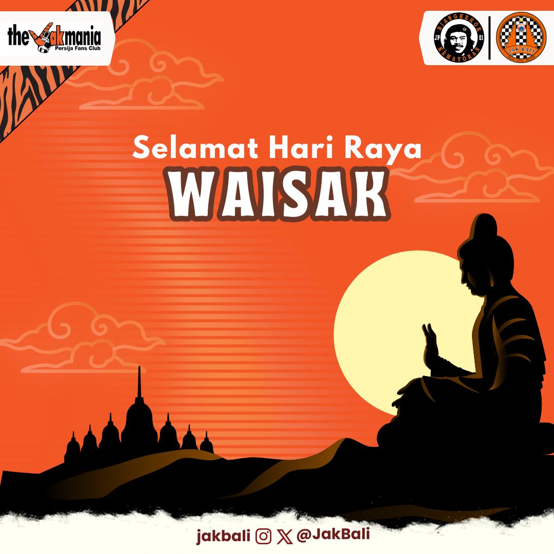 JakBali's tweet photo. Selamat hari raya waisak untuk teman2 yang merayakan🙏 https://t.co/WVJ7NKUw2A