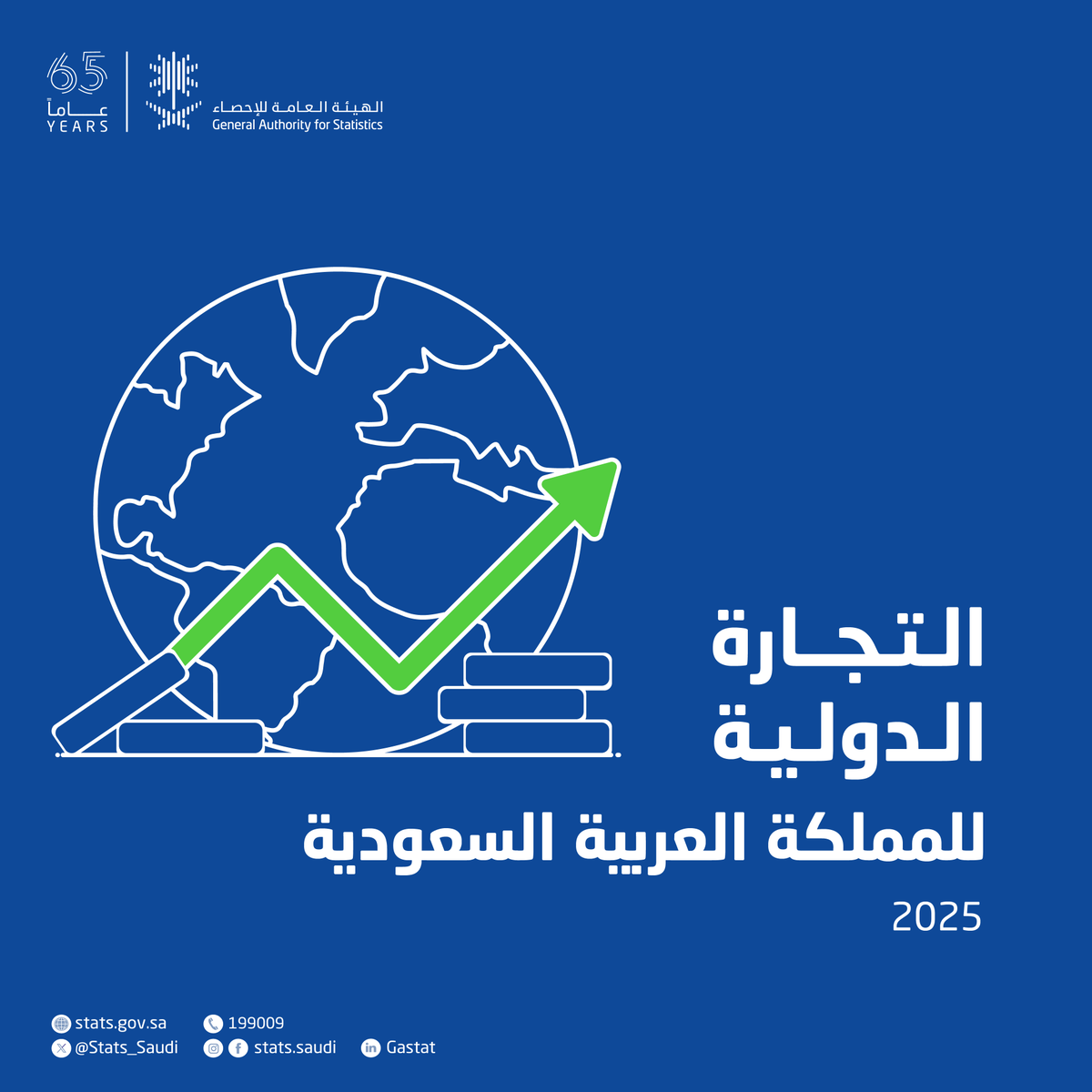 Stats_Saudi's tweet photo. #الهيئة_العامة_للإحصاء تنشر إحصاءات التجارة الدولية لعام 2025م.
https://t.co/EdWiIvdSIv https://t.co/Z0TTTsla5r
