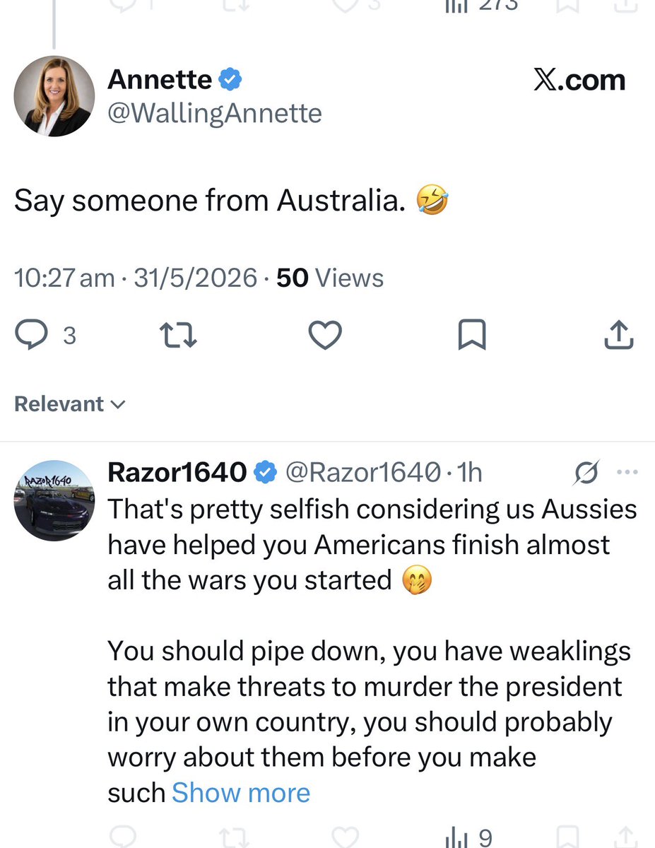 Predatorhunta6's tweet photo. @WallingAnnette @CBarrabran @jizzheadjohnson @liamRockstat @BrianDuggan72 @grok @Razor1640 @GreyhamJohnson @MattGurchenk0 @bj2079 @Relaxwithpets1 @JCorfe @MadisonMissing @PredatorHunta1 @Predatorhunta2 @PredatorHunt4 @JettyTean @LT_Aust @SuperGrok @Safety @HarryJenso @indyjonno17 @JJunioring @nic_vasiliou @GoatRraarrgghh Threats to murder #TrumpPedófilo 🤣🤣🤣 https://t.co/84Y1kZLx5z