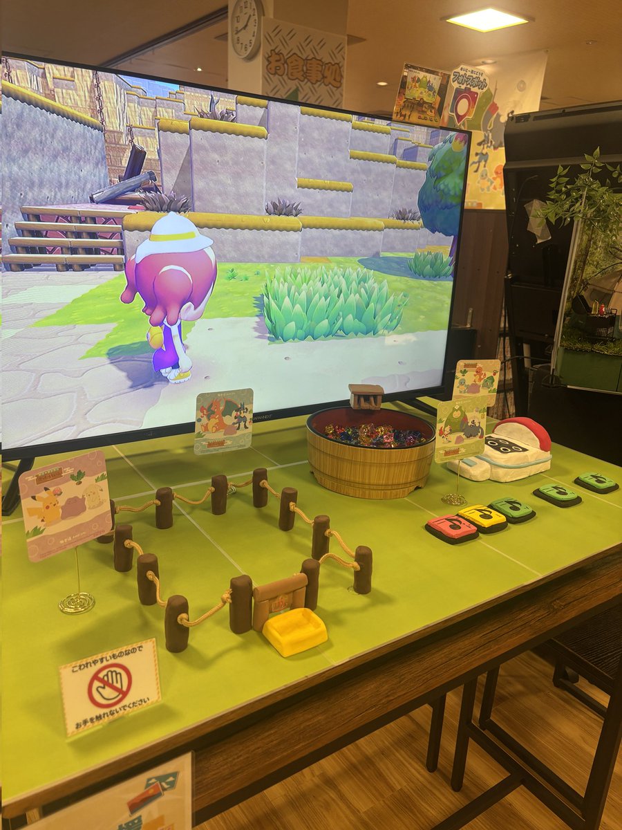 ykmzshacho's tweet photo. 極楽湯のぽこあポケモン湯ったりライフでポケモンごいた体験会に参加してきました。スタッフの人が親切でとても楽しめました！コラボメニューもワクワクいっぱいでした！
#湯ったりらいふ https://t.co/WBuVg9YUqH