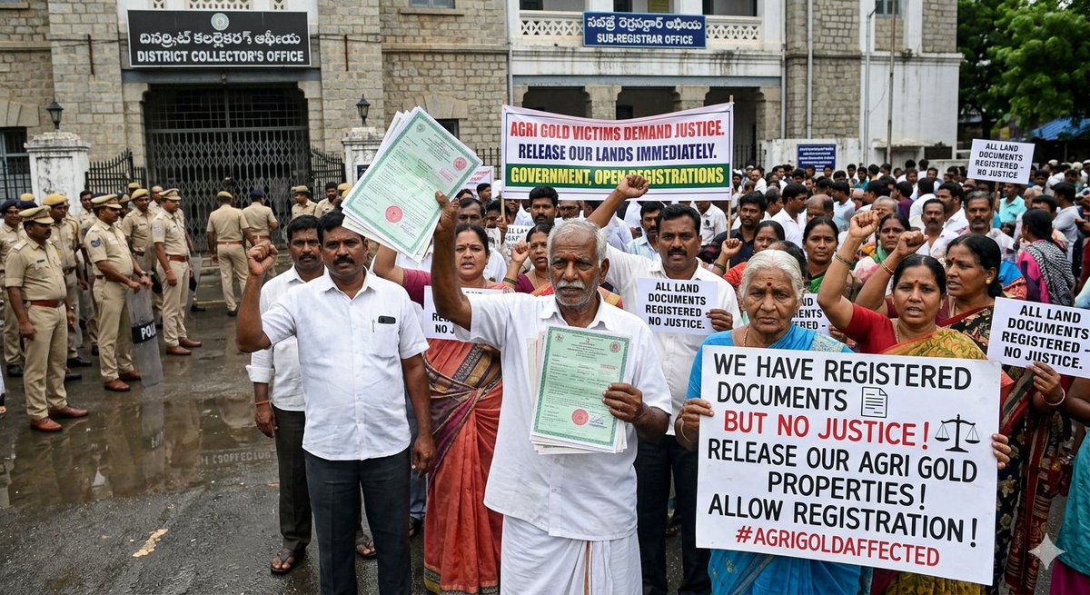 AP_Agrigold's tweet photo. @pkfc_usa @JanaSenaParty 2015 కి ముందు రిజిస్టర్ చేయబడిన ప్లాట్ యజమానులకు పెద్ద ఉపశమనం #AgriGold ఆంధ్రప్రదేశ్ ప్రభుత్వం బాధిత బాధితుల ప్రయోజనాల కోసం ఒక Govt order విడుదల చేసింది.
#AndhraPradesh #Amaravathi #Tirumala #Tirupati #Vizag #Vijayawada #TDP #Jansena @APDeputyCMO @PawanKalyan https://t.co/mKCM8gOu1C