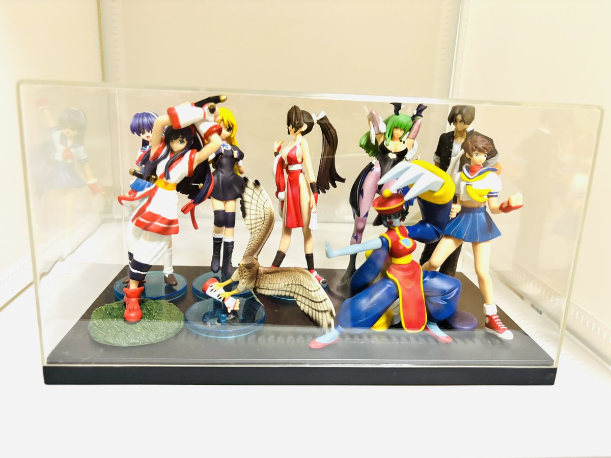 アニメ ゲーム キャラ フィギュア まとめ売り お片付け③ 家にある箱にしまってた フィギュア達を表に観れる様に