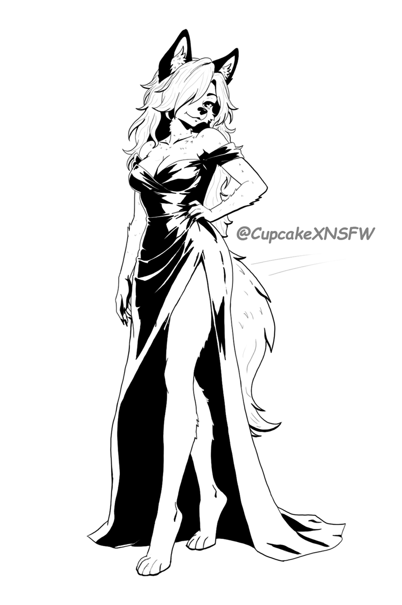CupcakeXNSFW's tweet photo. Practicing clothing shadows 🖤
#furryart #furryartist #wolfgirl #anthro #kemono #digitalart #animeart #blackandwhiteart #commissionsopen https://t.co/5GwzmEUQnh