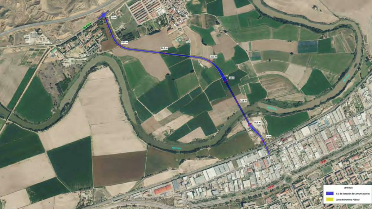 ForoToletho's tweet photo. La Junta aprueba el proyecto de Velázquez para unir el Polígono y #Azucaica: un #viaducto de 492 metros salvará el río Tajo 

https://t.co/g31bNwjMCj

En #Toledo estamos de enhorabuena pero también vemos un agravio comparativo con el #AVE y lo que se puede y no se puede hacer. https://t.co/8y6CbbyqU3