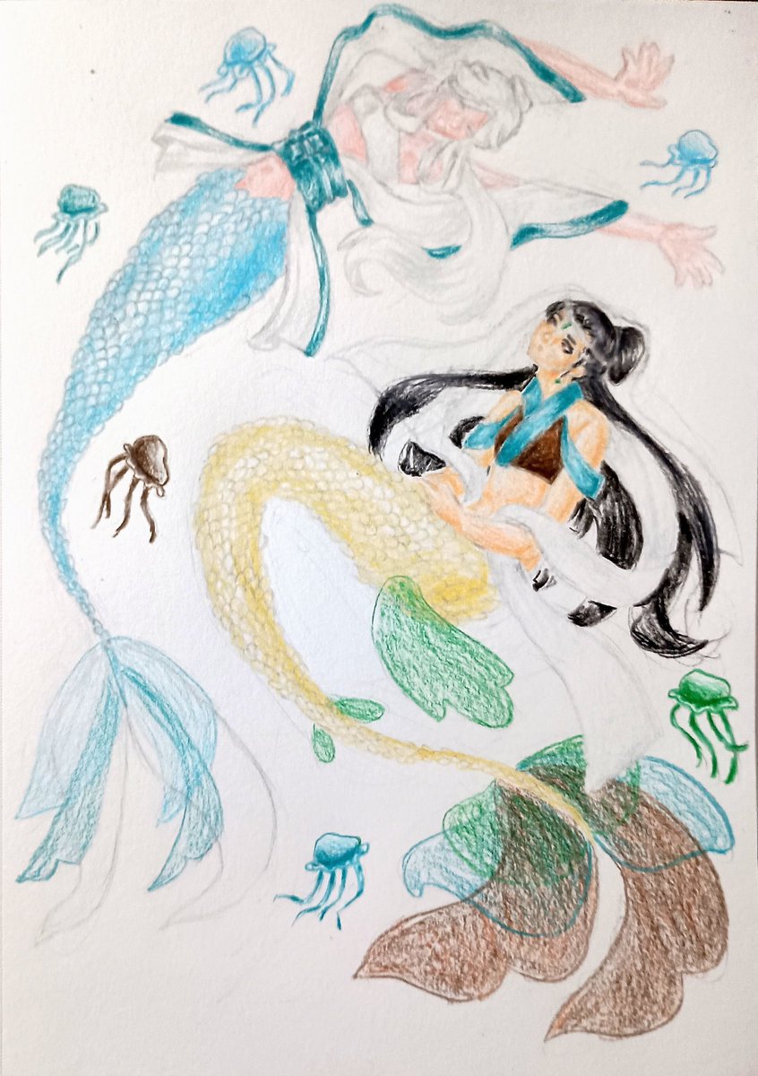 Lotus_Yanli's tweet photo. Mermay day 19 - Liu Ruyan
#yanmu #mermay #mermay2026 https://t.co/Aa4Xr7qrk4