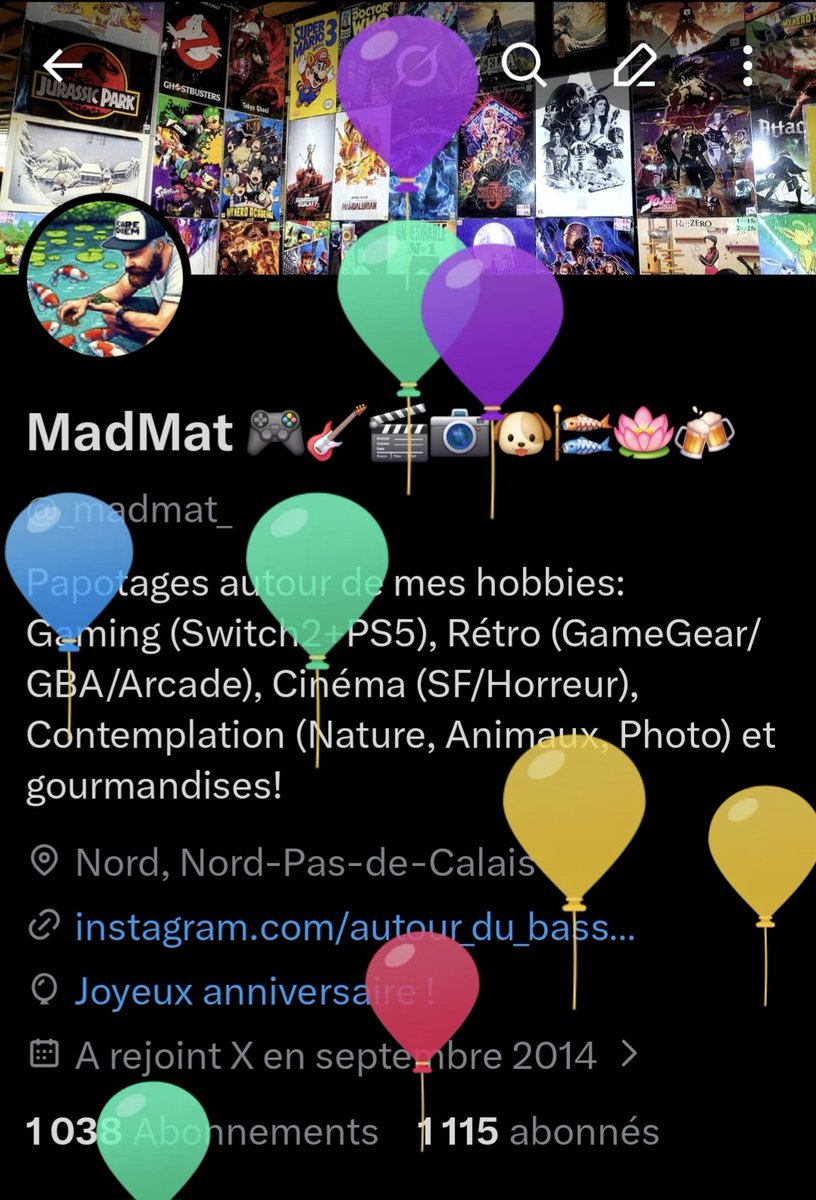 _madmat_'s tweet photo. Hello les amiX! Ici ça lvl up rang 47🎈🎂! Je vous rassure j'ai pas encore décidé de grandir😂! Deux cadeaux reçus thème #cinéma: la machine à #PopCorn🍿 bien cool et une #figurine #neca #Alien très classe🤩! Bonne #FeteDesMeres aux mamans, en particulier à celle de mes enfants😘 https://t.co/LdcC9t1u3Z