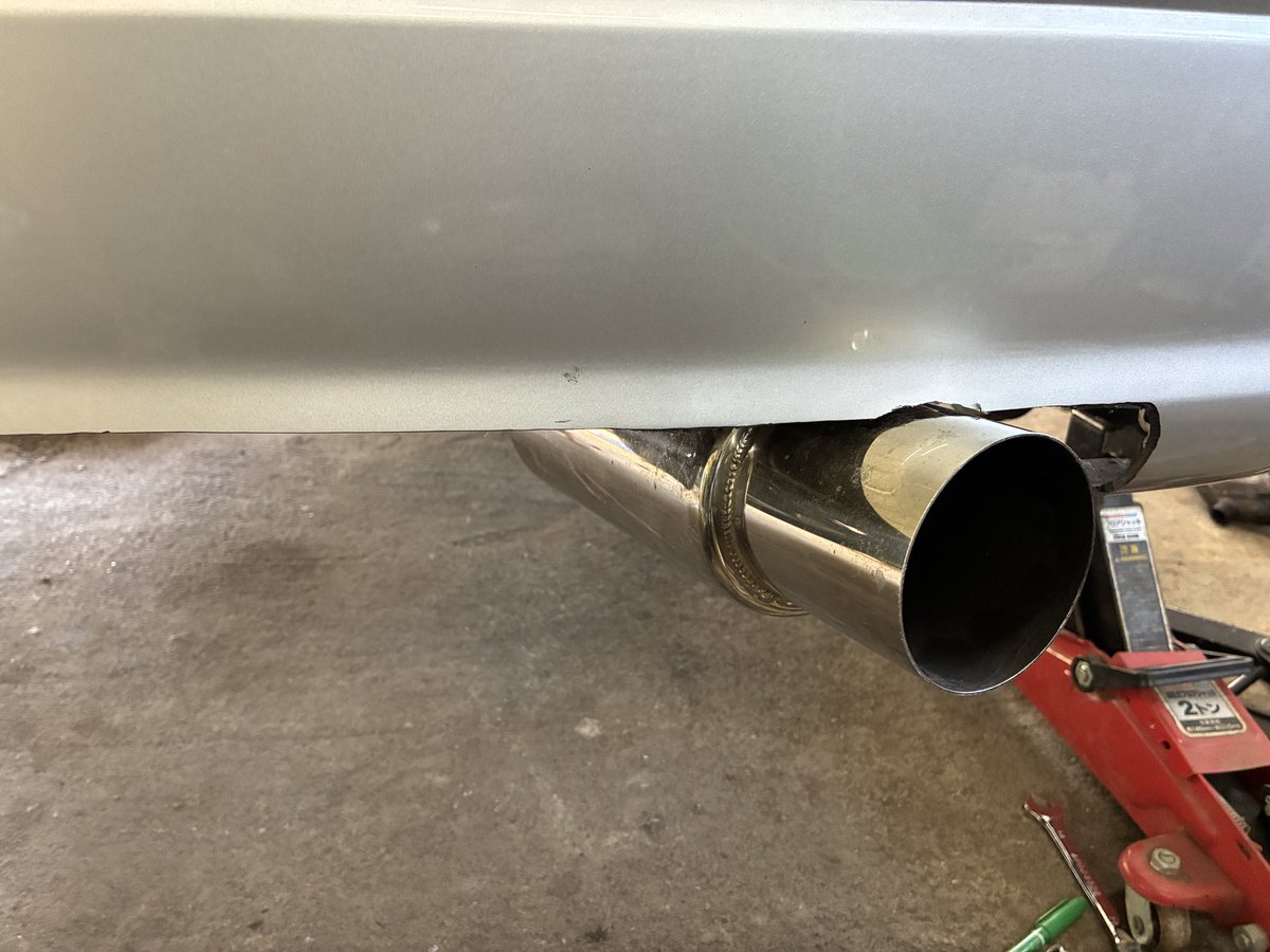 CAMRY_3S's tweet photo. 車検用やけどええ感じにと思って
余り物で作ったけど

これは車検用ではない...
切るの勿体ないから普段用で... https://t.co/fThlMW2G9y
