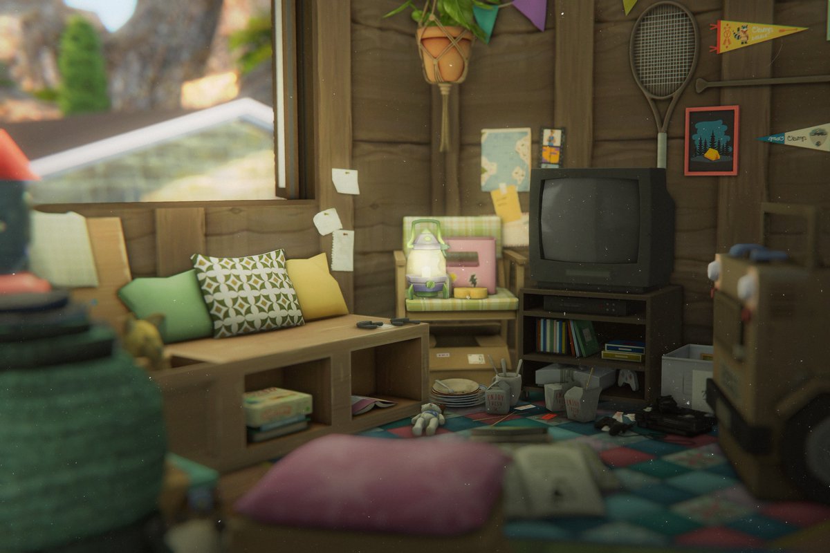 Iustrefall's tweet photo. nova's treehouse '08 (revised) #ts4 #simstwt https://t.co/0pplkBvKLF