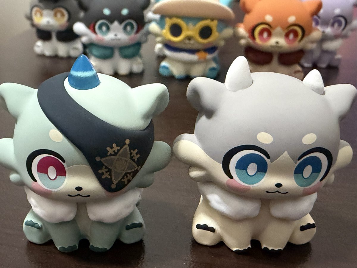 Kuran1397's tweet photo. 黄金裔のキメラシリーズ( *´꒳​` )️✨️
可愛すぎる…
つい箱買いしちゃったけど大満足🥰 https://t.co/2fTxfzcdrw