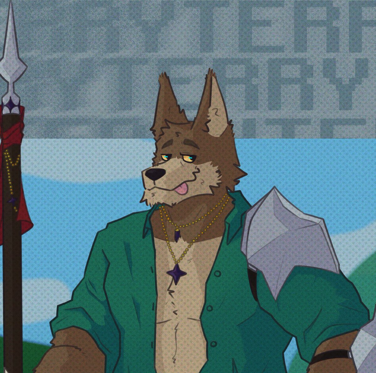 Oniix_950's tweet photo. HEEEYYY here's my part for the #DressThemUpTMW :3 
organized by my fren @_TheMrWolf_  heheheheh
#furry https://t.co/u9cgq5S8Zb