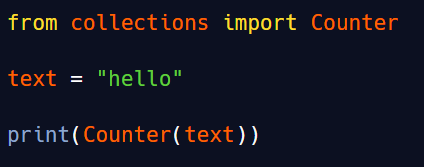 SamakshDev's tweet photo. Sometimes Python makes it so easy for us to count the frequency of characters that we can do it without any hassle by just using Counter. But internally, Counter is also using loops, functions, and a dictionary to perform the counting. https://t.co/NEGsMlZWPH