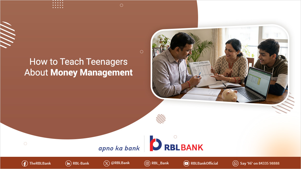 rblbank's tweet photo. Give Your Teen the Gift of Financial Confidence
Not just pocket money — but purpose, planning, and smart decisions. Help them build habits that last a lifetime.
 
👉 Read the full guide https://t.co/7BnROzWDtC

#RBLBank #ApnoKaBank #ChildEducation #MoneyManagement #SavingsGoals https://t.co/xP26xSUjLO