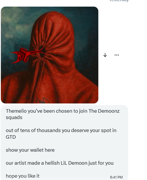 EmperorThemelio's tweet photo. Just signed the contract to be  a @the_demoonz 

demoonz themelio is ready!! https://t.co/dWXIYMAT7B