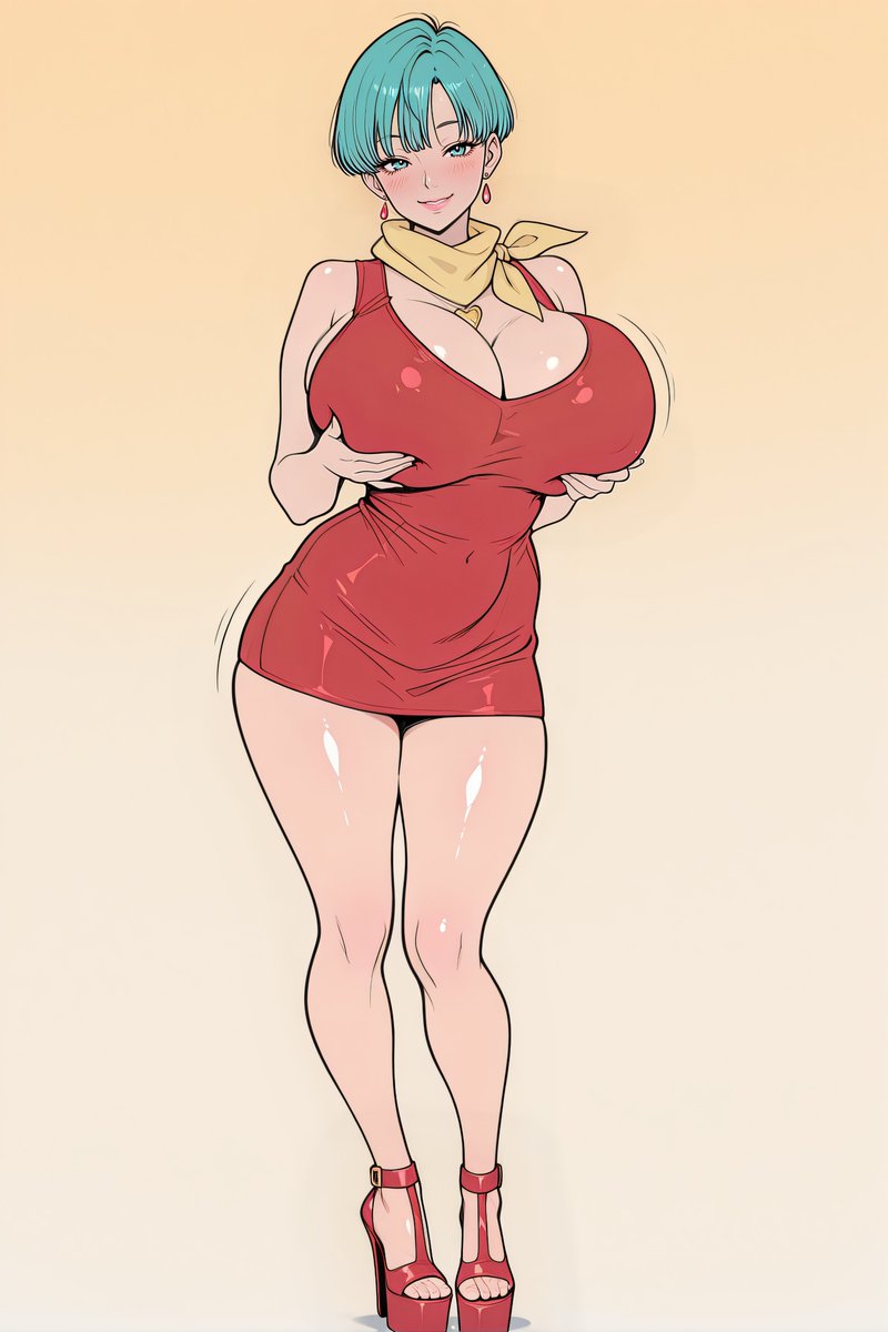InkHeart0713's tweet photo. #AIart #AIイラスト#DragonBall #bulmadragonball #MILF https://t.co/gTUVCiyTEv