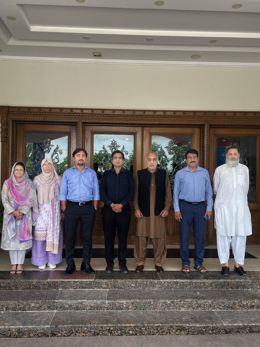 STMU_Official's tweet photo. Department of Artificial Intelligence at STMU marked a significant milestone towards our commitment to academic leadership. The  newly constituted Board of Studies held its inaugural meeting, guided by a distinguished panel of academic and industry experts. #BoS #AI #shifa https://t.co/EuozaHtbsE