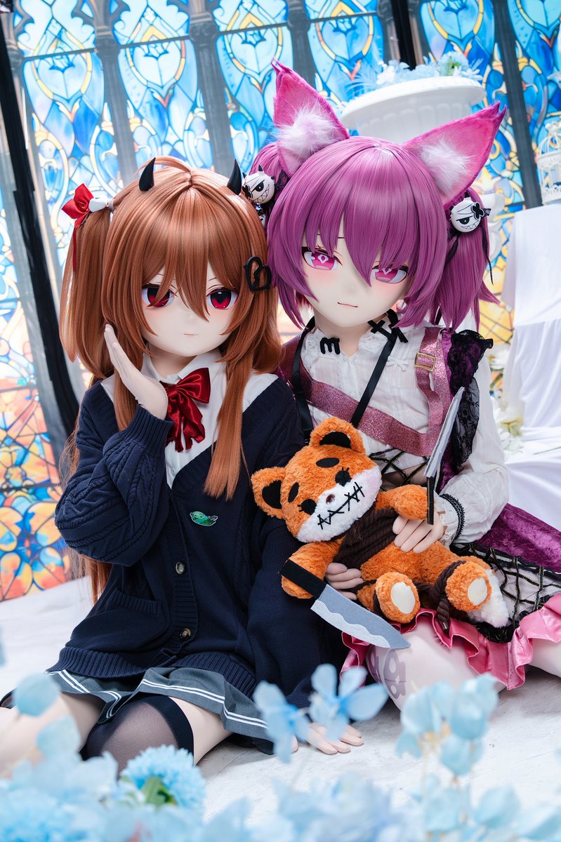 NekoTaiyakii's tweet photo. 展示一下从Neuro手里打折买到的Evil（
#kigurumi #着ぐるみ https://t.co/tzsdSRkRx2